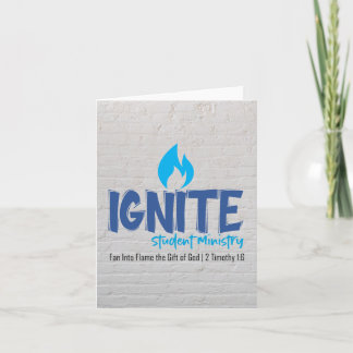 Ignite Note Card Feiertagskarte