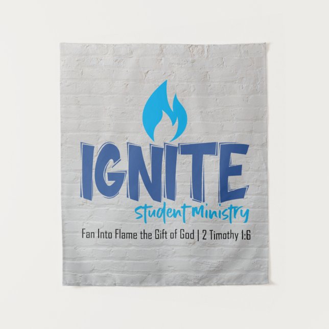 Ignite Tapestry Wandteppich (Vorderseite)