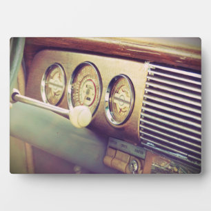"Ignition" Antike Autos - Klassische Autos Räume 1 Fotoplatte