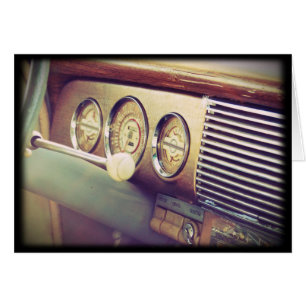 "Ignition" voiture classique antique