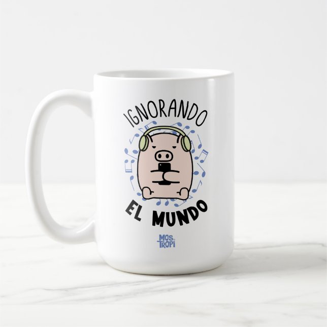│Ignorando el mundo Kaffeetasse (Links)