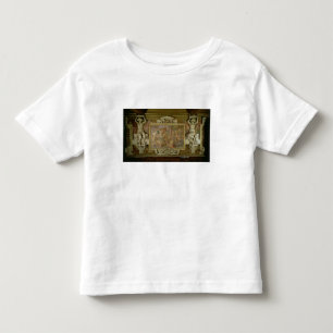 Ignoranz heraus jagen, Detail des dekorativen Kleinkind T-shirt
