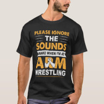 Ignoriere die Sounds, die ich mache, wenn ich Wres