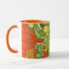 Ignorieren der Aspidistra-Tasse Tasse