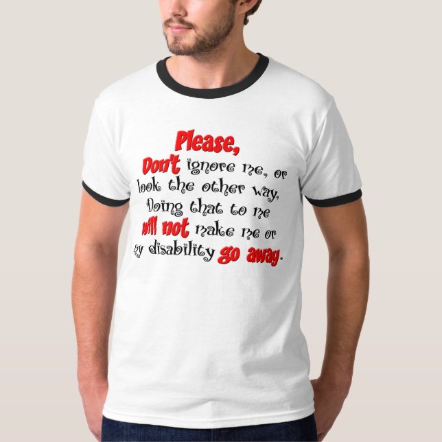 Ignorieren Sie T-Shirt (Vorderseite)