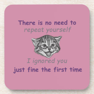 Ignorieren Untersetzer