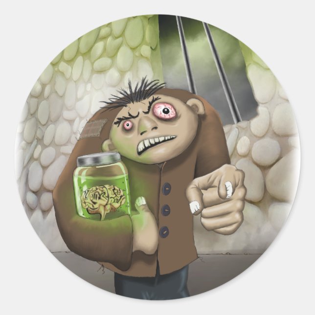 Igor mit dem Brain Sticker (Vorderseite)