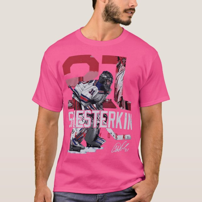 Igor Shesterkin New York R Sehenswürdigkeit T-Shirt (Vorderseite)