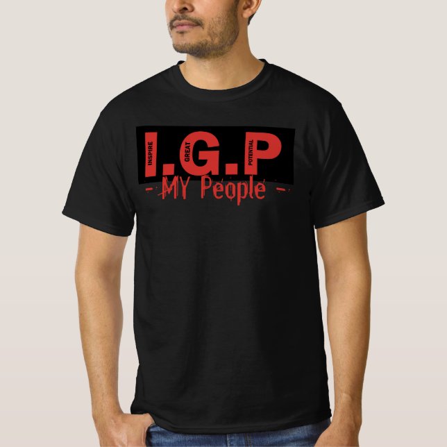 IGP - Mon peuple - 2 Chroniques 7:14 T-shirt (Devant)