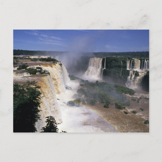 Iguacu Falls, Brasilien Postkarte (Vorderseite)