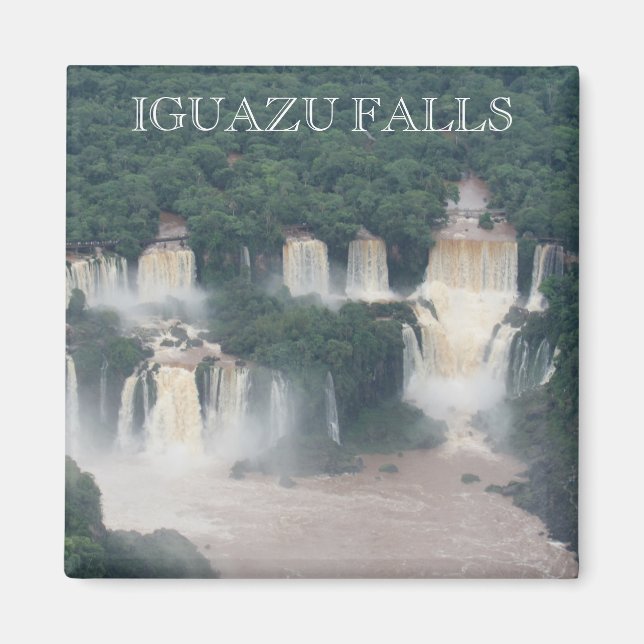 Iguafriefalls Brazil Magnet (Vorne)