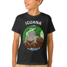Iguana am Meer
