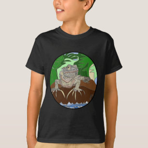 Iguana am Meer T-Shirt