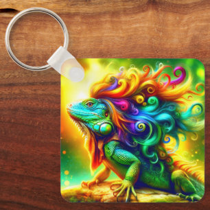 Iguana Art Schlüsselanhänger