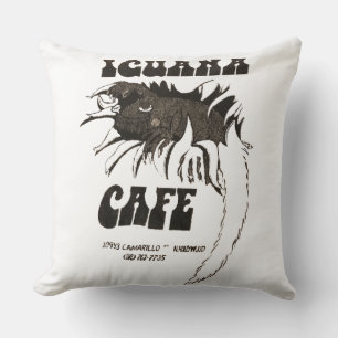 Iguana Cafe Kissenbezug Kissen