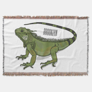 Iguana-Cartoon-Abbildung Decke