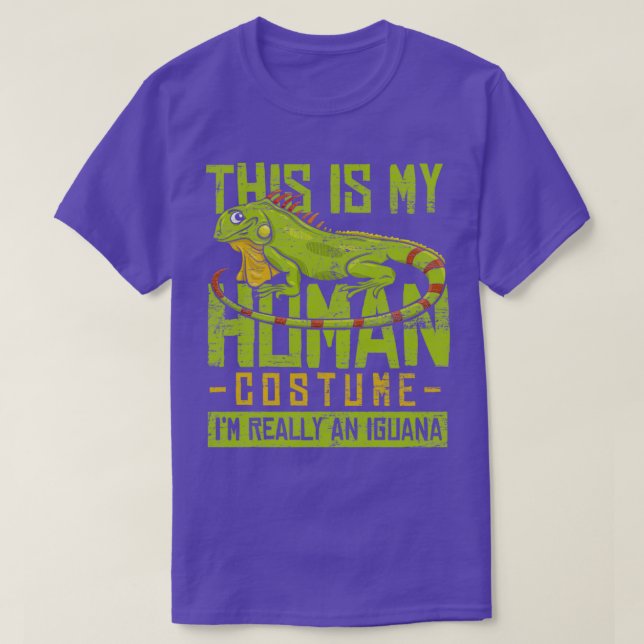 Iguana Costume T-Shirt (Design vorne)