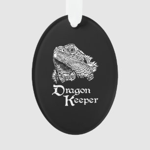 Iguana Drachenhalter Ornament