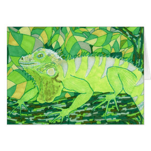Iguana exotique