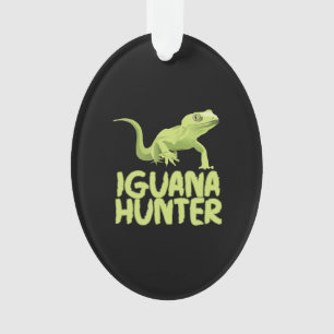 Iguana Hunter - Amusant Iguana Reptile animal