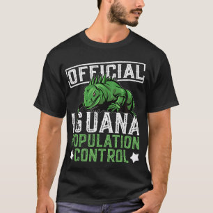 Iguana Hunter Design für die Jagd auf Iguana Lizar T-Shirt
