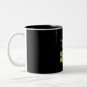 Iguana Hunter - Funny Iguana Reptile Lizard Hausti Zweifarbige Tasse