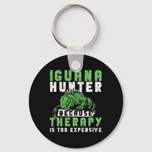 Iguana Jagddesign für Iguana-Jäger Schlüsselanhänger