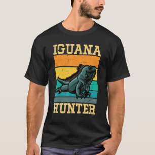 Iguana Jäger für Jungen Iguanas Iguana Lizard Männ T-Shirt