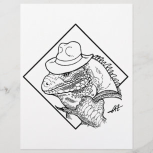 Iguana Jones - Farbseite.