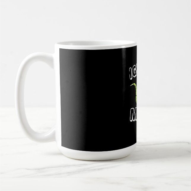 Iguana Mama Kaffeetasse (Links)