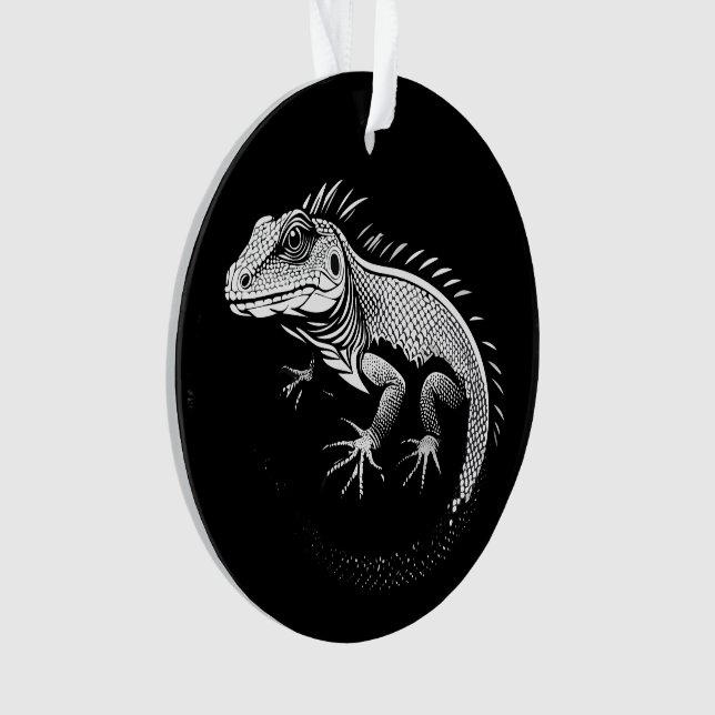 Iguana Ornament (Vorderseite)