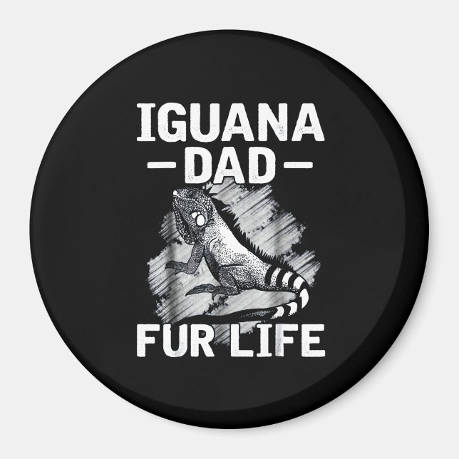 Iguana Papa Magnet (Vorne)