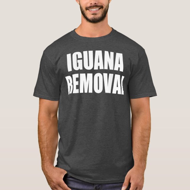 Iguana    RemovalDESIGN AUF RÜCKSEITE T-Shirt (Vorderseite)