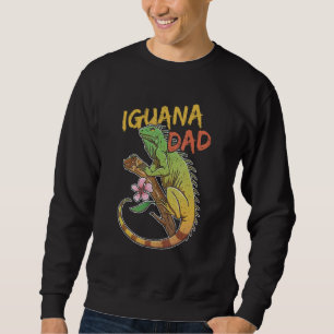Iguana Reptiles Lizard Pet Terrarium Sweatshirt