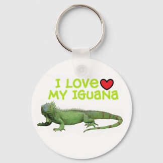 Iguana Schlüsselanhänger "I Liebe my Iguana"