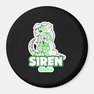 Iguana siren magnet