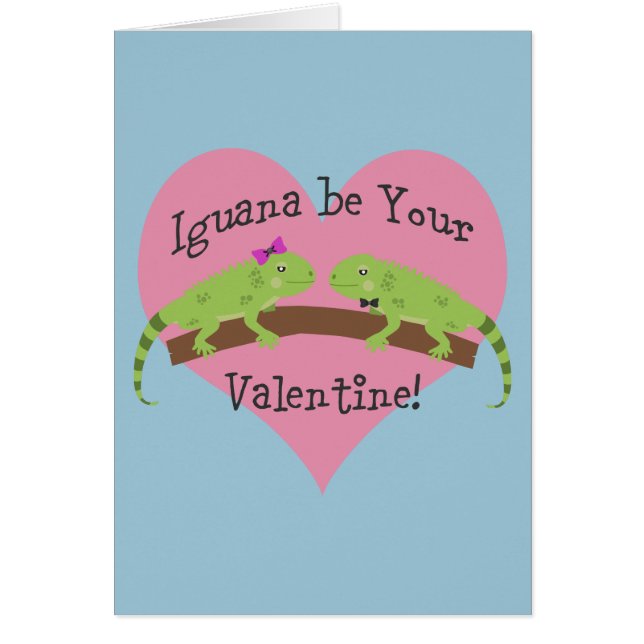 Iguana soit ta Saint Valentin (Devant)
