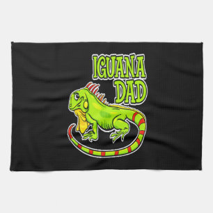 Iguana Vater Geschirrtuch