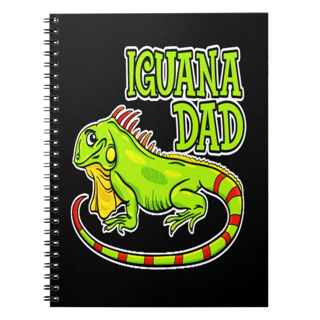 Iguana Vater Notizblock (Vorderseite)