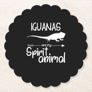 Iguanas sind meine Geist-Tier-Geschenke Männer Fra Untersetzer