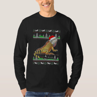 Iguanas Ugly Christmas Sweater T-Shirt