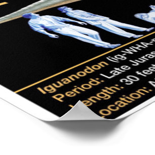 Iguandon - Biologie Jura Poster