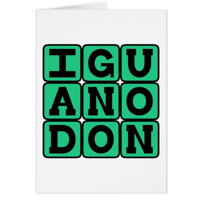 Iguanodon, Dinosaure d'Ornithopode (Devant)