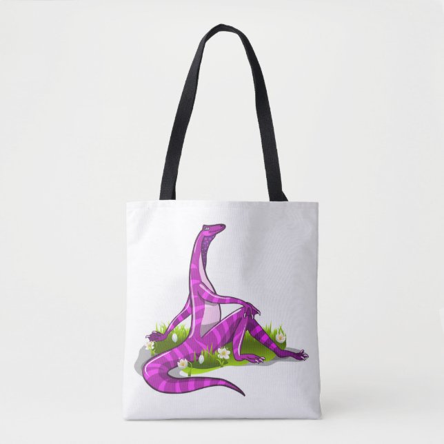 Iguanodon zeigt ihre natürliche Schönheit. Tasche (Vorderseite)