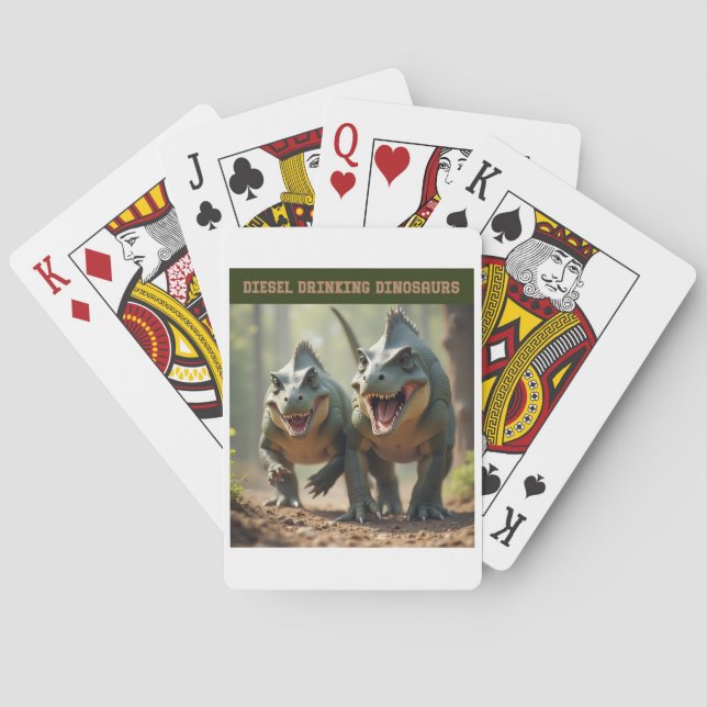 Iguanodons joking spielkarten (Rückseite)