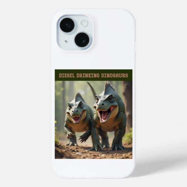 Iguanodons scherzen Case-Mate iPhone hülle (Rückseite)