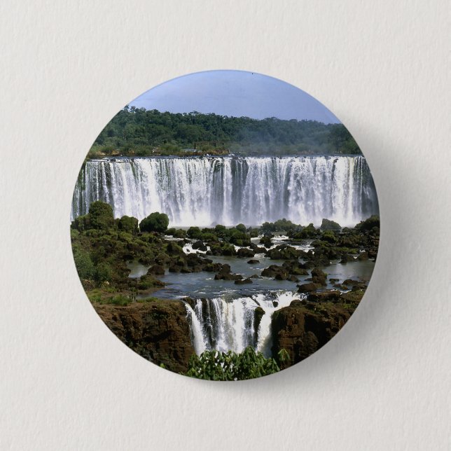 Iguassu Fälle Button (Vorderseite)