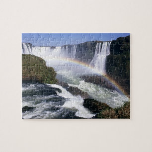 Iguassu-Wasserfälle, Paraná, Brasilien. Luftansich