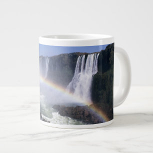 Iguassu-Wasserfälle, Paraná, Brasilien. Luftansich Jumbo-Tasse