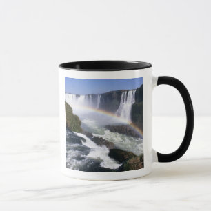 Iguassu-Wasserfälle, Paraná, Brasilien. Luftansich Tasse